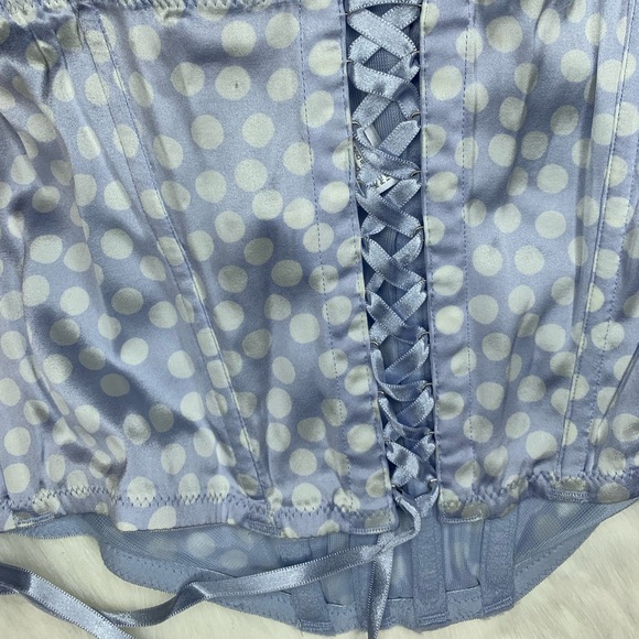 Vintage Maison LeJaby lavender polka dot set NWOT - Picture 4 of 8